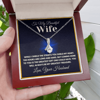 Load image into Gallery viewer, You Shield My Heart Necklace - Gift For Wife - Bard Jewelry
