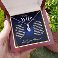 Load image into Gallery viewer, She Does The Impossilble Necklace - Gift For Wife - Bard Jewelry
