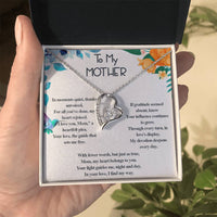 Load image into Gallery viewer, To My Mom - Guide That Sets Me Free - Forever Love Necklace - Bard Jewelry
