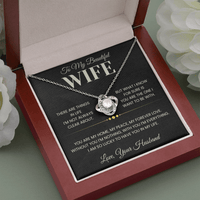 Load image into Gallery viewer, Lucky To Have You in My Life - Infinity Knot Necklace - Bard Jewelry
