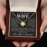 Load image into Gallery viewer, Gift For Wife - Always Protect You - Infintiy Knot Necklace - Bard Jewelry
