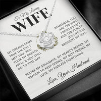 Load image into Gallery viewer, Gift For Wife - Dreams Came True - Love Knot Necklace - Bard Jewelry
