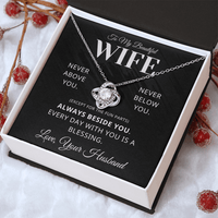 Load image into Gallery viewer, Gift for Wife - Every Day with you is a Blessing - Infinity Knot Knecklace - Bard Jewelry

