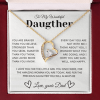 Load image into Gallery viewer, Safe Well and Happy - Forever Love Necklace - Bard Jewelry
