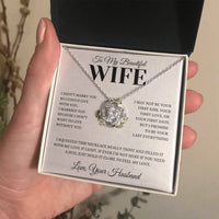 Load image into Gallery viewer, Promise to be your last everything - Love Knot Necklace - Bard Jewelry
