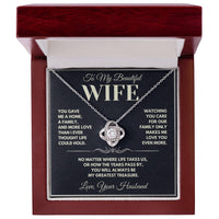 Load image into Gallery viewer, Gift For Wife | Love You More | L1011V3 - Bard Jewelry

