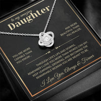 Load image into Gallery viewer, Shes Capable and Beautiful - Love Knot - Bard Jewelry
