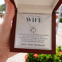 Load image into Gallery viewer, Gift For Wife - Dream That Came True - Infinity Knot Necklace - Bard Jewelry

