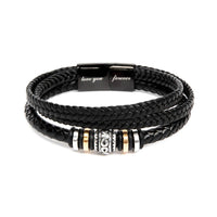 Load image into Gallery viewer, For My Dad - Pillar of Strength - Love You Forever Bracelet - Bard Jewelry
