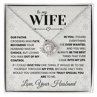 Load image into Gallery viewer, Everything I've Always Wanted - Love Knot Necklace - Bard Jewelry
