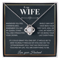 Load image into Gallery viewer, Extraordinary Soul - Love Knot Necklace - Bard Jewelry

