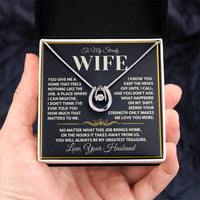 Load image into Gallery viewer, Gift For Wife - She Married a Cop - Bard Jewelry
