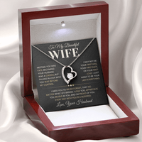 Load image into Gallery viewer, Gift For Wife "Your Last Everything" Heart Neckalce - Bard Jewelry

