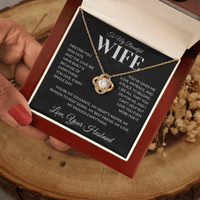 Load image into Gallery viewer, Gift for Wife - My Endless Everything - Infinity Knot Necklace - Bard Jewelry
