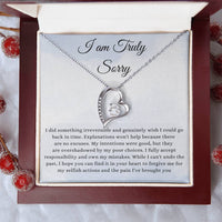 Load image into Gallery viewer, Explanations Wont Help - Forever Love Necklace - Bard Jewelry
