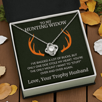 Load image into Gallery viewer, Gift - For Wife - Only One I Want To Stuff - Infinity Knot Necklace - Bard Jewelry

