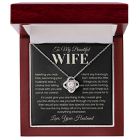 Load image into Gallery viewer, All The Little Things - Infinity Knot Necklace - Bard Jewelry
