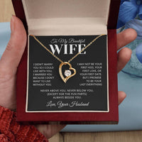 Load image into Gallery viewer, Gift For Wife - Always Beside you - Forever Love Necklace - Bard Jewelry

