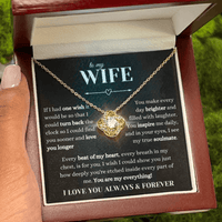 Load image into Gallery viewer, Love You Longer Love knot Necklace - Bard Jewelry
