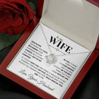 Load image into Gallery viewer, In You I Found Everything - Love Knot Necklace - Bard Jewelry
