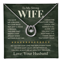 Load image into Gallery viewer, Gift For Wife - Deployment Necklace II - Bard Jewelry
