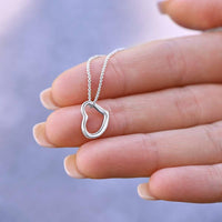 Load image into Gallery viewer, For My Wife - Delicate Heart Necklace - Bard Jewelry
