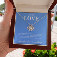 Load image into Gallery viewer, We Still Have Each Other - Love Knot Necklace - Bard Jewelry
