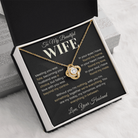 Load image into Gallery viewer, Falling in Love With You Was Out of My Control - Infinity Knot Necklace - Bard Jewelry
