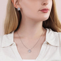 Load image into Gallery viewer, Gift For Wife - Love you Even More For It - Infinity Knot and Earing Bundle - Bard Jewelry
