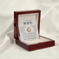 Load image into Gallery viewer, Gift For Wife - Mother of Our Amazing Children - Infinity Knot Necklace - Bard Jewelry
