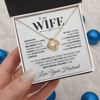 Load image into Gallery viewer, Truly Special - Love Knot Necklace - Bard Jewelry
