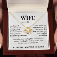 Load image into Gallery viewer, Your Last Everything - Love Knot Necklace - Bard Jewelry
