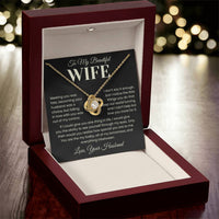 Load image into Gallery viewer, All The Little Things - Infinity Knot Necklace - Bard Jewelry

