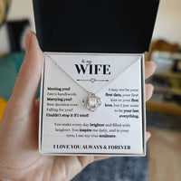 Load image into Gallery viewer, Your Last Everything - Love Knot Necklace - Bard Jewelry
