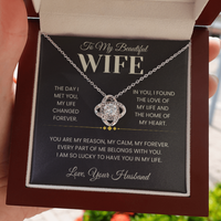 Load image into Gallery viewer, My Hearts Home - Infintiy Knot Necklace
