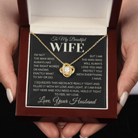 Load image into Gallery viewer, Gift For Wife - Always Protect You - Infintiy Knot Necklace
