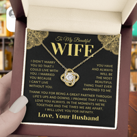 Load image into Gallery viewer, Gift For Wife - Love You For Infinity - Infinty Knot Necklace
